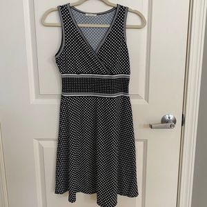 Max Studio Black and White Dress